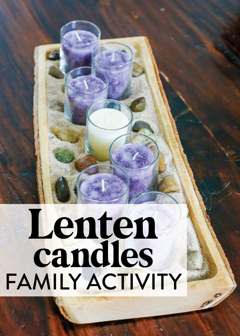 Lenten Candles
